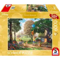 Schmidt - Legpuzzel - Disney, Winnie Pooh - Winnie de Poeh- Thomas Kinkade Studios - 6000 stukjes - Volwassenen - vanaf 14 jaar
