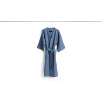 HAY Badjas Waffle Dusty blue-One-size