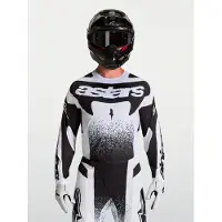 Alpinestars Techstar Swan Heren Jersey Wit/Zwart L Mannen