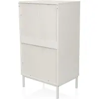 Hjh LIVING Sideboard / commode BJORDAL 55x40x100 cm 5 laden wit
