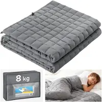 Rebel Active Serie - Gewichtsdeken - 8kg - 150x200cm - Huidvriendelijk