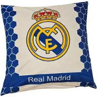 Carbotex Real Madrid Kussensloop 40x40 cm LALIGA FLUWEEL