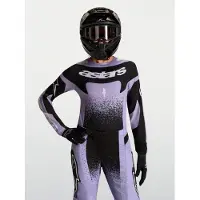 Alpinestars Stella Techstar Swan Dames Jersey Zwart/Lila M