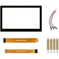 Semoic 13,3 Inch Capacitief Touchscreen, 1920 X 1080, IPS, Gehard Glazen Paneel, 10-Punts Touchbediening, Volledig Metalen Achterkant