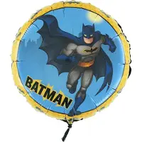 Grabo Folieballon 45 cm (flat & leeg) Batman / bulk = zonder plastic verpakking