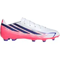 Adidas F50 Hyperfast League Gras Voetbalschoenen (FG) Wit Paars Roze