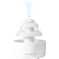 Melitt Rain Cloud Cool Mist-Luchtbevochtiger met Kleuren-LED-Nachtlampje voor Slaapkamer, Kantoor voor Droogpreventie, Slaapverbetering
