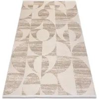 Rugsx FROJE 1773 Geometrisch – Scandinavische stijl, met textuur, modern crème / beige 240x330 cm