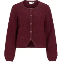 Vila Gebreid vest 'VIPIGGA' bordeaux