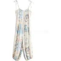 Next Jumpsuit nude / lichtblauw / bruin / zwart