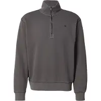 G-Star Unit Washed Half Zip Sweater - Zwart - Heren S