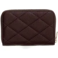GUESS portemonnee Frances SLG Zip Around Wallet Brown donkerbruin