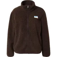 ONLY Fleece jas 'ONLEVA' bruin