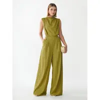 BWLDR Jumpsuit 'Annie' kaki