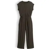 Opus Jumpsuit 'Mylea' donkergroen