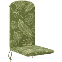 vidaXL Kussen voor Adirondack-stoel GEMERT 100% Polyester Blad Design