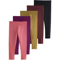 Next Leggings olijfgroen / donkerlila / pitaja roze / bordeaux / zwart