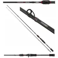 Mitchell Traxx Mx3le Crankbait Spinning Rod Zwart 2.23 m / 7-24 g