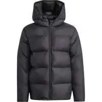 Adidas Sportjas '3 STRIPES PUFFER' grijs / zwart