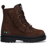 BunniesJR leren enkelboots - donkerbruin Meisjes Leer - maat 32