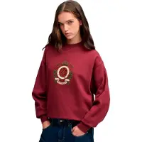 Superdry Sweatshirt lichtgeel / spar / bordeaux