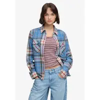 Superdry Blouse beige / navy / opaal / rood
