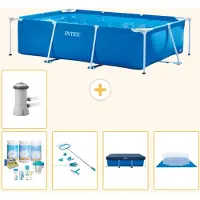 Intex Rechthoekig zwembad - 300x200x75 cm - 6-delig - Model S21124