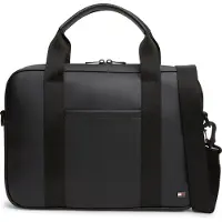 Tommy Hilfiger Laptoptas 'FOUNDATION' zwart