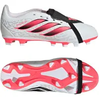 Adidas Predator Club FT Gras / Kunstgras Voetbalschoenen (MG) Kids Wit Zwart Roze