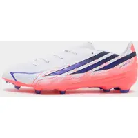 Adidas F50 Hyperfast League Gras Voetbalschoenen (FG) Kids Wit Paars Roze