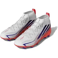 Adidas F50 Hyperfast League Mid FG KK1316 Voetbalschoenen | Maat 35.5 Jongens Wit