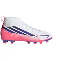 Adidas F50 Hyperfast Club Mid Fg/mg Junior Football Boots Wit EU 33 1/2 Kinderen
