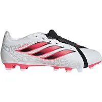 Adidas Predator Club FT Gras / Kunstgras Voetbalschoenen (MG) Wit Zwart Roze