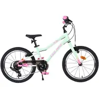 Volare Milano Kinderfiets - Meisjes - 18 inch - Mintgroen - 6 Speed