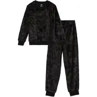 We fashion Nachtkledij antraciet / zwart