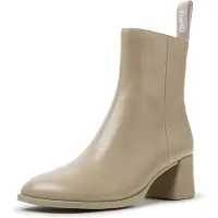 Camper Enkellaarsjes 'Kora' lichtbeige