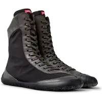 Camper Dames Peu Path+ laarsjes zwart (38), Plat, Ritssluiting, Casual, Gerecycled polyester K400862-002