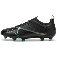 Puma Ultra 7 Play Gras / Kunstgras Voetbalschoenen (MG) Kids Zwart Intense Mint