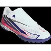 Adidas Performance F50 Hyperfast Club junior imitatieleren voetbalschoenen - roze/paars Jongens/Meisjes Imitatieleer - maat 28