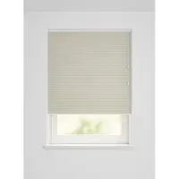 HEMA Plissé dubbel lichtdoorlatend uni crème (creme)