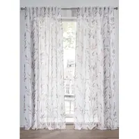 Bonprix Transparant gordijn met gerecycled polyester (1 stuk) 1
