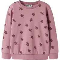 Name it Sweatshirt 'NMFDavina' mauve / karmijnrood
