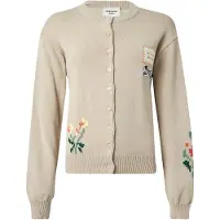 Weekend Max Mara Gebreid vest 'TEIERA' sand / lichtgeel / donkergroen / mandarijn