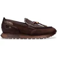 Hispanitas Dames Mocassins van Leer Oregon bruin (36), Plat, Geen, Casual HI265128
