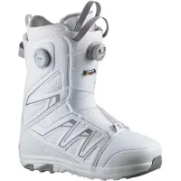 Salomon Snowboard - Heren snowboardschoenen - Launch BOA SJ BOA White/Alloy voor Heren - Maat 46,5 - Wit
