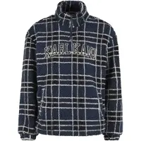 Karl kani Trui 'Victorian' donkerblauw / zwart / wit