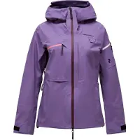 Peak Performance - Dames ski jassen - W Alpine Gore-Tex 3L Jacket Montana Grape voor Dames - Maat XS - Paars