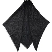 Lala Berlin Sjaal - 148x60 - Leo Jacquard Grey Black - - OneSize - Sjaals