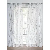 Bonprix Gordijn met fijne structuur, ook in extra lang (1 stuk) maat H/B: 225/140 cm