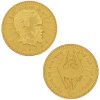 Sans marque The Elder Scrolls Collectable Coin Septim Misty Gold Edition